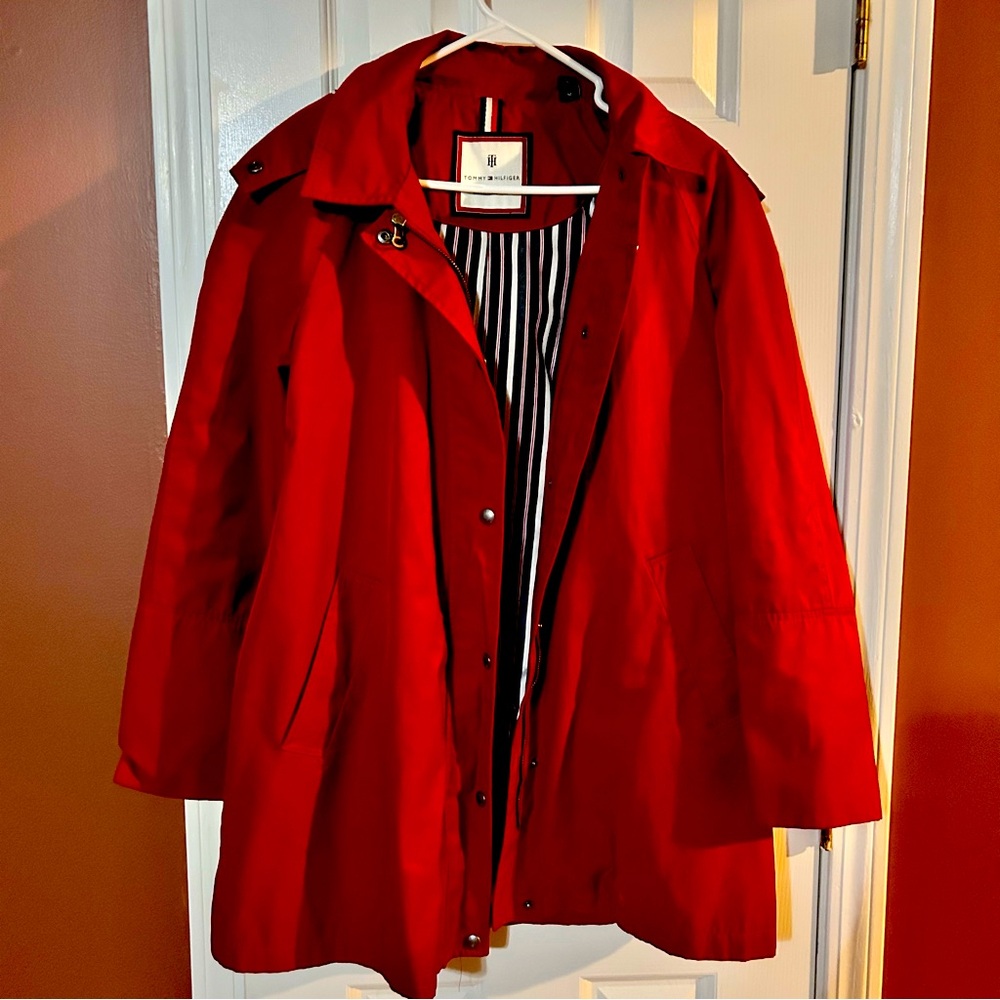 Rain coat, all weather coat, swing trench coat